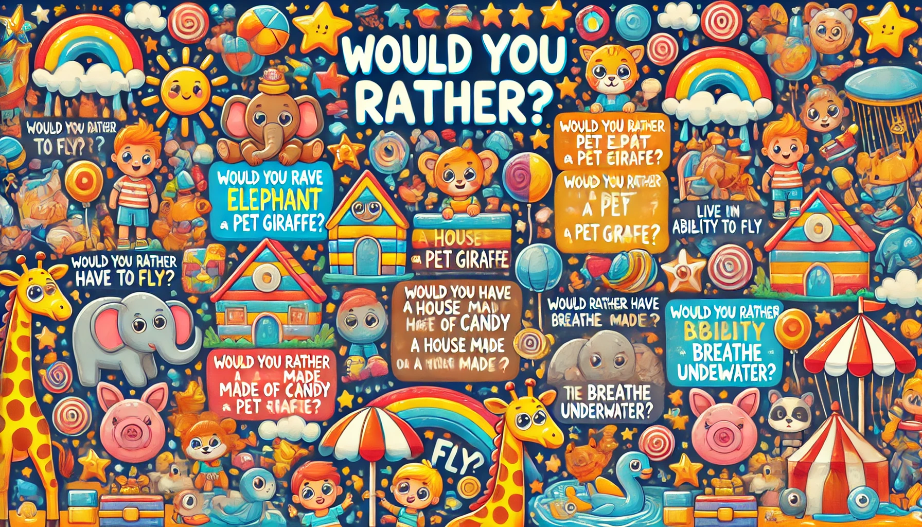 would you rather questions for kids